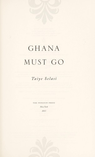 Cover of Ghana Must Go